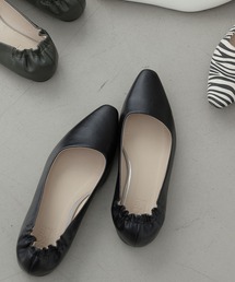 LAKOLE | スクエアカットギャザーパンプス / 352611(パンプス)