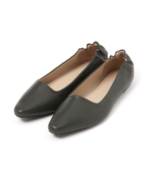 LAKOLE(ラコレ)の「【卒入式/オケージョンにも】スクエアカットギャザーパンプス / 352611(パンプス・レディース・ブラック/ダークグリーン/アイボリー/その他9/パイソン/オフホワイト/その他・MEDIUM/LARGE/SMALL)」の17枚目の写真