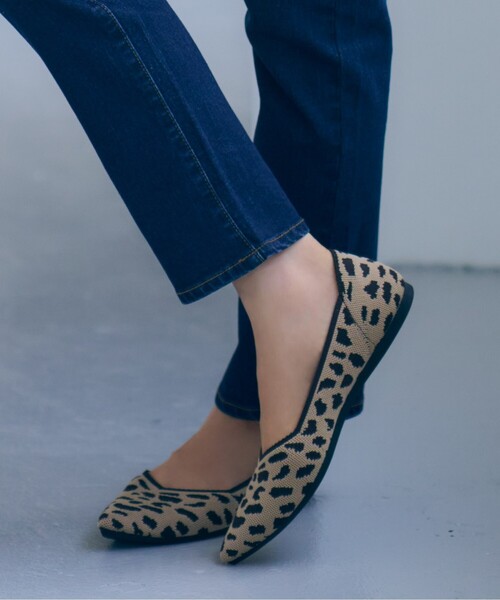 SHOO・LA・RUE(シューラルー)の「◆【洗える】中敷きがふかふか! ニット ポインテッドパンプス(パンプス・レディース・ブラック/サンドベージュ/ブラウン系1/こしょう色系・35/45/25)」の15枚目の写真