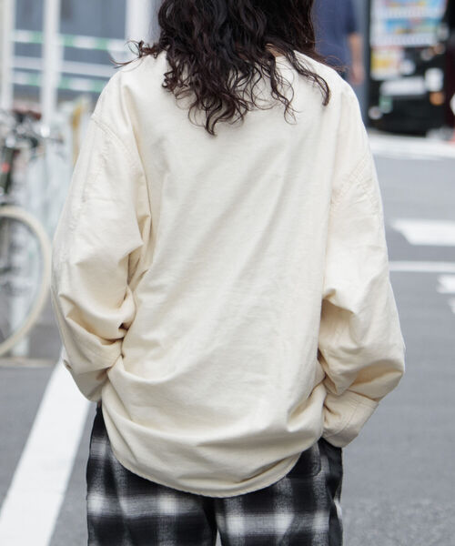 GLOSTER(グロスター)の「【GLOSTER/グロスター】ミリタリースリーピングネルシャツ(シャツ/ブラウス・メンズ・ネイビー/アイボリー/ブラック系その他/ブラウン系その他/ブルー系その他・S/M/L)」の21枚目の写真
