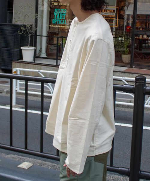 GLOSTER(グロスター)の「【GLOSTER/グロスター】ミリタリースリーピングネルシャツ(シャツ/ブラウス・メンズ・ネイビー/アイボリー/ブラック系その他/ブラウン系その他/ブルー系その他・S/M/L)」の11枚目の写真