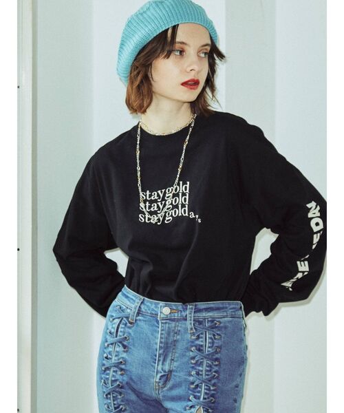 jouetie(ジュエティ)の「コンビネーションチェーンネックレス(ネックレス・レディース・シルバー/ゴールド・FREE)」の4枚目の写真