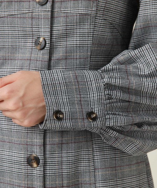 archives（アルシーヴ）の「’フロントボタンハイウエストミニＯＰ’（ジャンパースカート・レディース・ブラック/ベージュ/グレー・MEDIUM）」の22枚目の写真