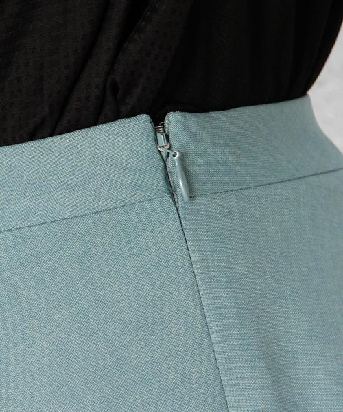 green label relaxing（グリーンレーベルリラクシング）の「monable PEサーキュラー スカート◆（スカート・レディース・ベージュ/ライム/ネイビー・36/38）」の9枚目の写真