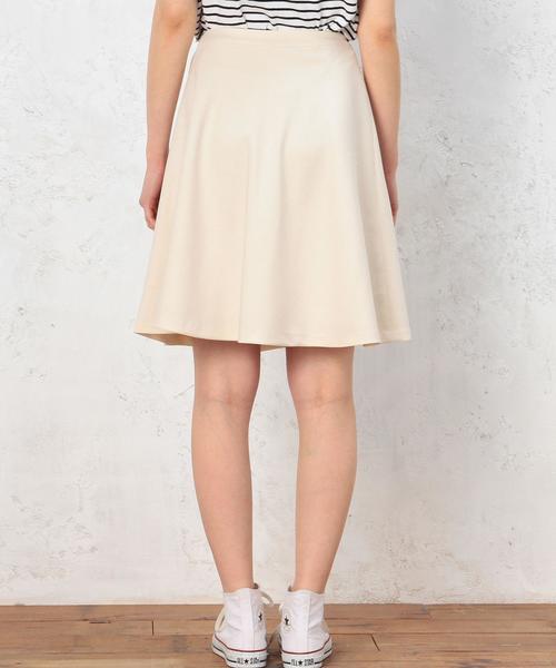 green label relaxing（グリーンレーベルリラクシング）の「monable PEサーキュラー スカート◆（スカート・レディース・ベージュ/ライム/ネイビー・36/38）」の15枚目の写真