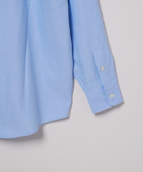 WHIMSIC(ウィムジック)の「【WHIMSIC】オーバーサイズレギュラーカラーシャツ(シャツ/ブラウス・レディース・イエロー/ブルー/ピンク/グリーン/ホワイト/パープル・FREE)」の8枚目の写真