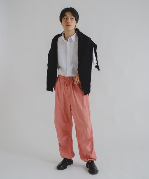 WHIMSIC(ウィムジック)の「【WHIMSIC】オーバーサイズレギュラーカラーシャツ(シャツ/ブラウス・レディース・イエロー/ブルー/ピンク/グリーン/ホワイト/パープル・FREE)」の17枚目の写真