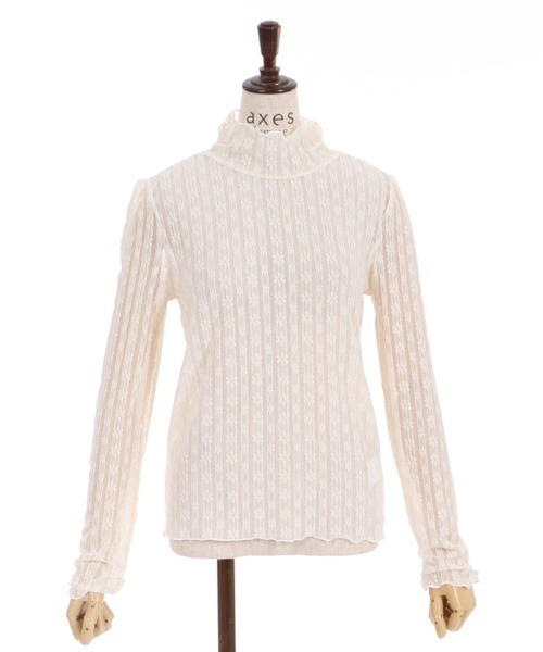 axes femme(アクシーズファム)の「花柄総レースインナー(その他アンダーウェア/インナー・レディース・ブラック/ピンク/キナリ・FREE)」の2枚目の写真