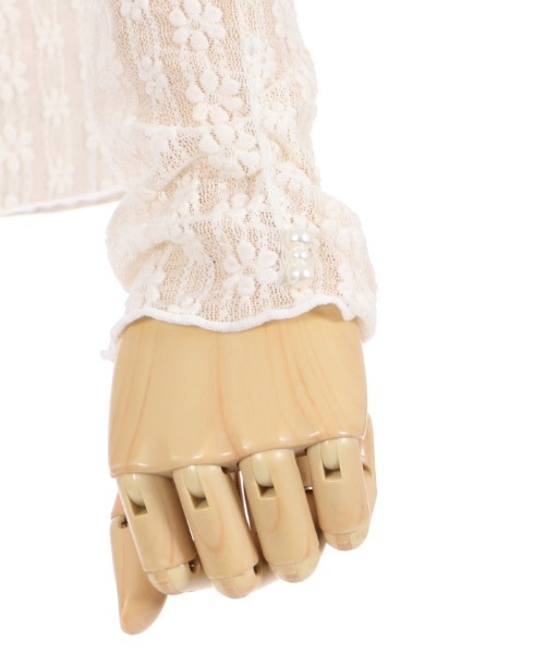 axes femme(アクシーズファム)の「花柄総レースインナー(その他アンダーウェア/インナー・レディース・ブラック/ピンク/キナリ・FREE)」の4枚目の写真