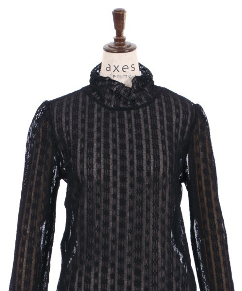 axes femme(アクシーズファム)の「花柄総レースインナー(その他アンダーウェア/インナー・レディース・ブラック/ピンク/キナリ・FREE)」の9枚目の写真