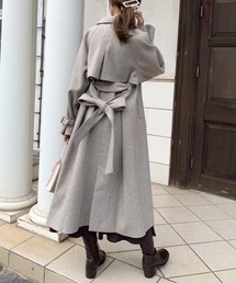 OLIVE des OLIVE | ロング丈コート(ステンカラーコート)