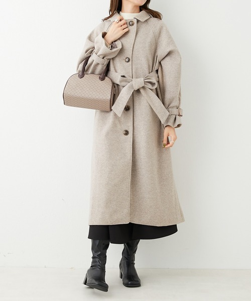 OLIVE des OLIVEステンカラーコート OLIVE des OLIVE(オリーブデオリーブ)の「ロング丈コート