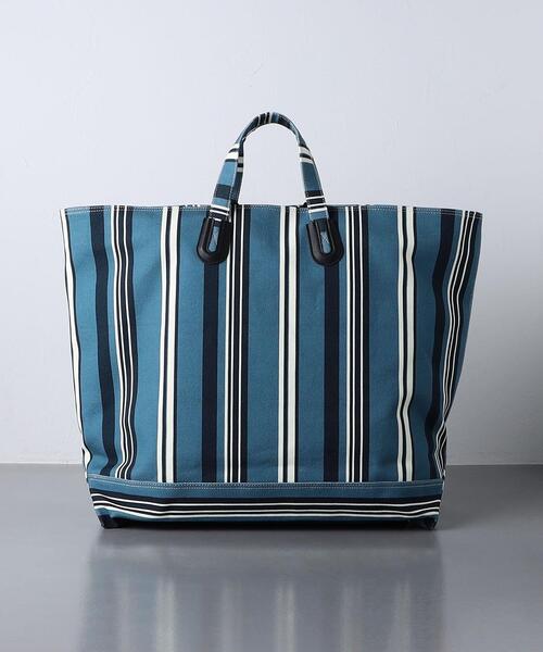 NOMADIS / ノマディス】Arles XL ストライプ トートバッグ