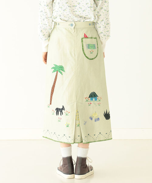 完売品 BEAMS BOY メキシカンプリントスカート BEAMS BOY（ビームスボーイ）の「BEAMS BOY / メキシカン プリント