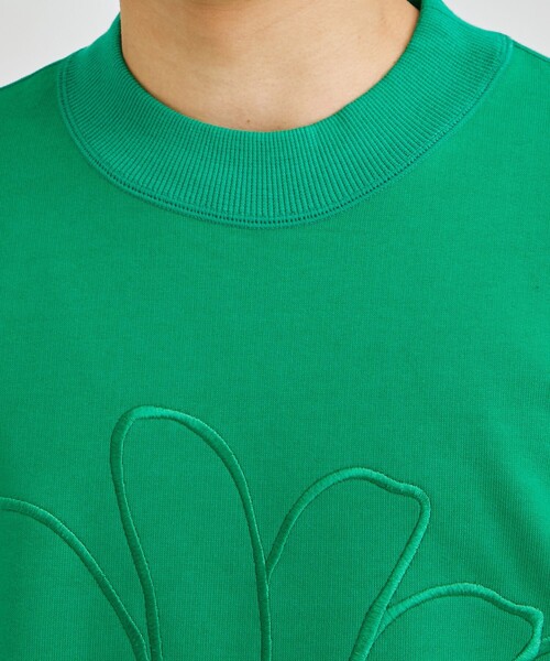 LiNoH（リノー）の「BIG FLOWER EMBROIDERY SWEAT/ビック