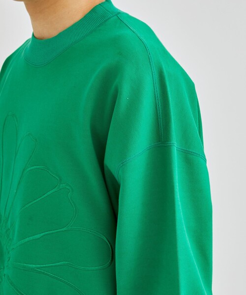 LiNoH（リノー）の「BIG FLOWER EMBROIDERY SWEAT/ビック