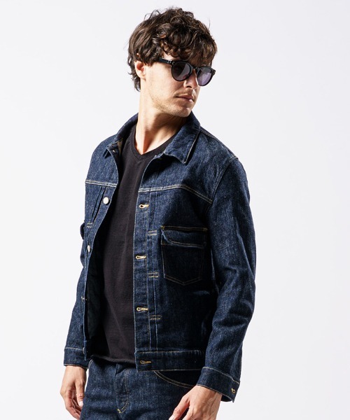 wjk（ダヴルジェイケイ）の「mj8923- denim jacket type2 (OW