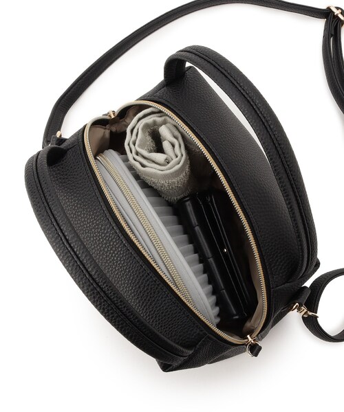 SHOO・LA・RUE（シューラルー）の「◆フェイクレザーコロンショルダー（ショルダーバッグ・レディース・ブラック/グレー/ダークグリーン・00）」の7枚目の写真