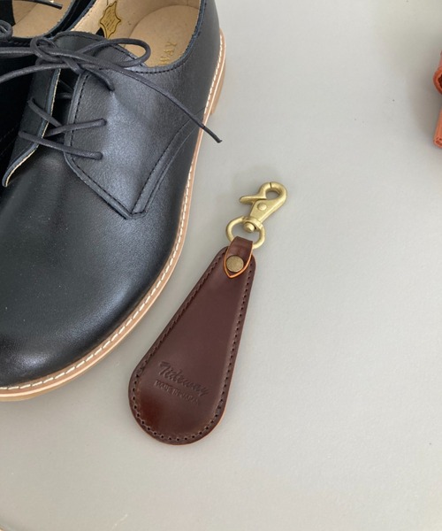 TIDEWAY(タイドウェイ)の「OIL CORDVAN SHOE HONE/オイルコードバン(シューケア用品・メンズ・ブラウン/グリーン/キャメル/ブルー/ブラック・FREE)」の2枚目の写真