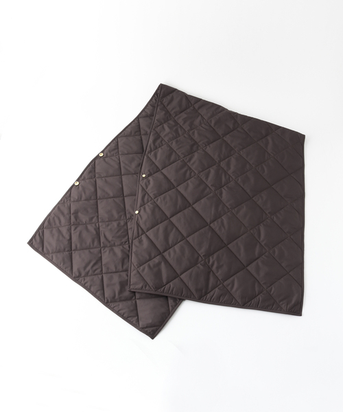 IENA（イエナ）の「キルティングケープ（ストール/ショール・レディース・アイボリー/チョコ・FREE）」の8枚目の写真