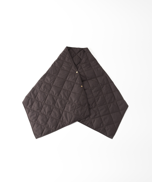 IENA（イエナ）の「キルティングケープ（ストール/ショール・レディース・アイボリー/チョコ・FREE）」の11枚目の写真