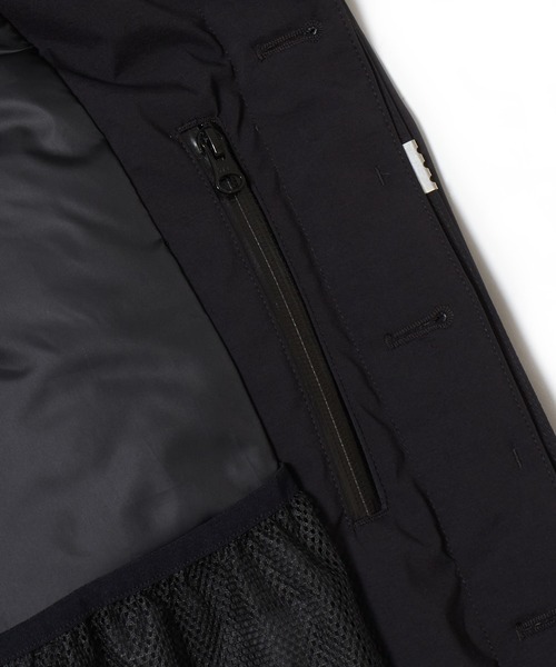 CRIMIE(クライミー)の「XD-CORE 3LAYER HYBRID LONG COAT(ダウンジャケット/コート・メンズ・ブラック/ベージュ・S/L/M/XL/XXL)」の9枚目の写真