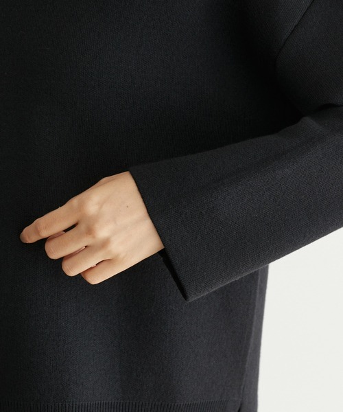 NERGY（ナージー）の「ストレッチニットプルオーバー（ニット/セーター・レディース・ブラック/イエロー/ベージュ・FREE）」の19枚目の写真