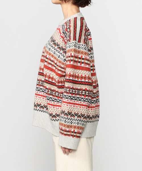 Laurence J Smith（ローレンスジェイスミス）の「LAURENCE J SMITH | フェアアイル クルーネックニット WOMEN（ニット/セーター・レディース・A/B・S）」の17枚目の写真