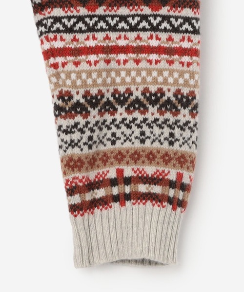 Laurence J Smith（ローレンスジェイスミス）の「LAURENCE J SMITH | フェアアイル クルーネックニット WOMEN（ニット/セーター・レディース・A/B・S）」の10枚目の写真