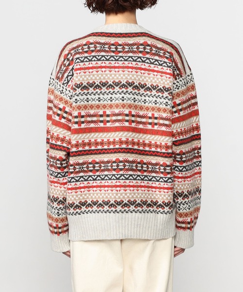 Laurence J Smith（ローレンスジェイスミス）の「LAURENCE J SMITH | フェアアイル クルーネックニット WOMEN（ニット/セーター・レディース・A/B・S）」の6枚目の写真