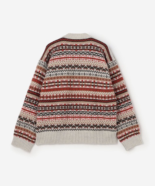 Laurence J Smith（ローレンスジェイスミス）の「LAURENCE J SMITH | フェアアイル クルーネックニット WOMEN（ニット/セーター・レディース・A/B・S）」の8枚目の写真