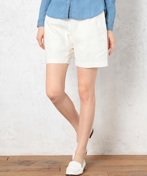 Gramicci（グラミチ）の「［グラミチ］GRAMICCI  TWILL G-ショートパンツ tvl101（その他パンツ・レディース・ホワイト/オリーブ/ネイビー・MEDIUM/SMALL）」の2枚目の写真