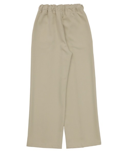 select MOCA（セレクトモカ）の「センタープレスリラックスストレートパンツ（スラックス・レディース・ベージュ/ブラック/グレー・FREE）」の19枚目の写真