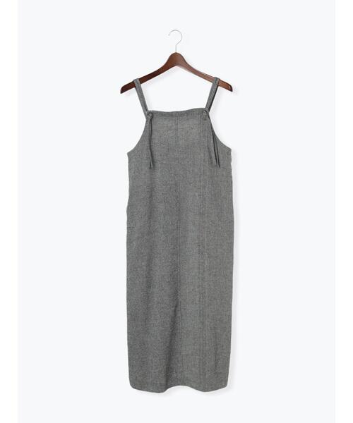 Te chichi TERRASSE(テチチテラス)の「ツイードジャンパースカート(ワンピース・レディース・ベージュ/グレー/ブラック・フリ-)」の3枚目の写真