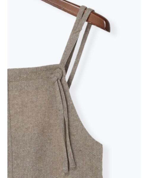 Te chichi TERRASSE(テチチテラス)の「ツイードジャンパースカート(ワンピース・レディース・ベージュ/グレー/ブラック・フリ-)」の9枚目の写真