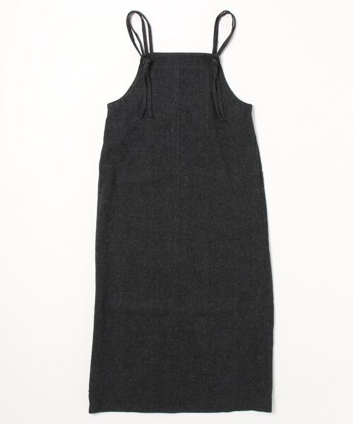 Te chichi TERRASSE(テチチテラス)の「ツイードジャンパースカート(ワンピース・レディース・ベージュ/グレー/ブラック・フリ-)」の5枚目の写真