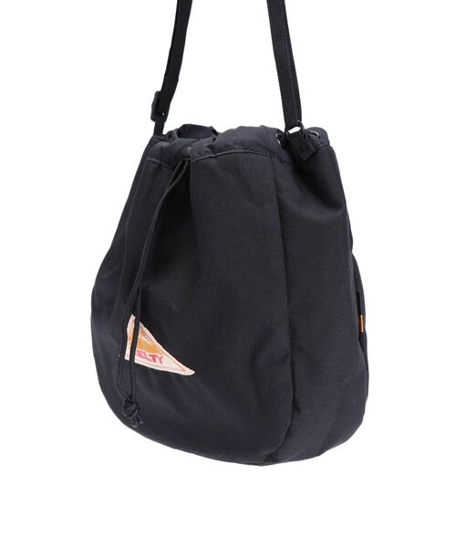 KELTY（ケルティ）の「KELTY REVERSIBLE KINCHAKU（ハンドバッグ・レディース・キャメル/ベージュ/ブラック/カーキ・FREE）」の5枚目の写真