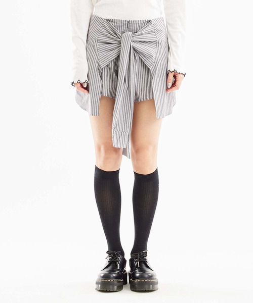 カール セール】STRIPED CULOTTES（その他パンツ）｜X-girl（エックス