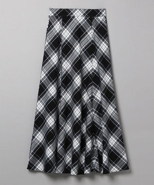 JEANASIS（ジーナシス）の「チェックキリカエフレアスカート/181347（スカート・レディース・ブラウン系その他/ブラック系その他・SMALL/MEDIUM）」の6枚目の写真