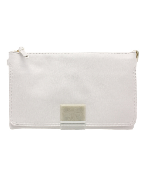 ear PAPILLONNER（イアパピヨネ）の「ポーセリン（ショルダーバッグ・レディース・ブラック/ホワイト・FREE）」の2枚目の写真