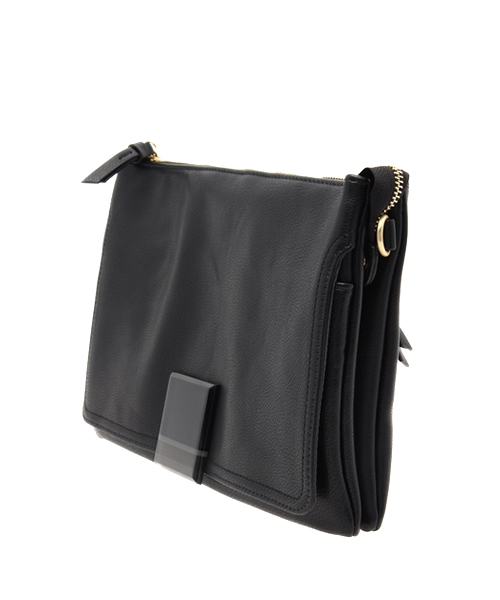 ear PAPILLONNER（イアパピヨネ）の「ポーセリン（ショルダーバッグ・レディース・ブラック/ホワイト・FREE）」の8枚目の写真