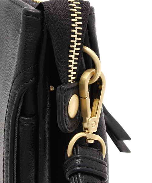 ear PAPILLONNER（イアパピヨネ）の「ポーセリン（ショルダーバッグ・レディース・ブラック/ホワイト・FREE）」の7枚目の写真