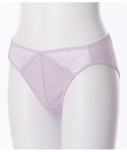 PEACH JOHN（ピーチジョン）の「【自然な高さと丸みバストをメイク】サイドチュールレースブラジャー＆ショーツセットなちゅこれ（ブラ&ショーツ・レディース・ラベンダー・A70/A75/B65/B70/B75/C65/C70/C75/D65/D70/D75/E70/E75）」の14枚目の写真