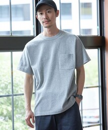 SHIPS | SHIPS: ヘビーウェイト 10.5オンス USコットン ポケット Tシャツ(Tシャツ/カットソー)