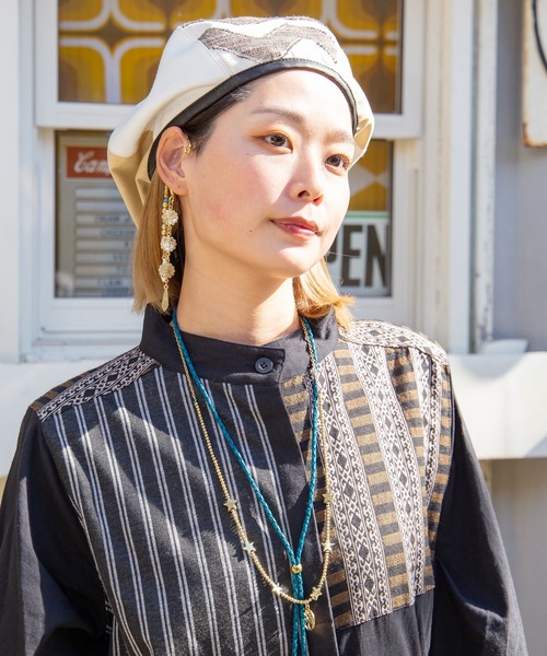 チャイハネ（チャイハネ）の「【チャイハネ】スタンコンチョイヤーフック（イヤーカフ・レディース・ゴールド/シルバー・FREE）」の4枚目の写真