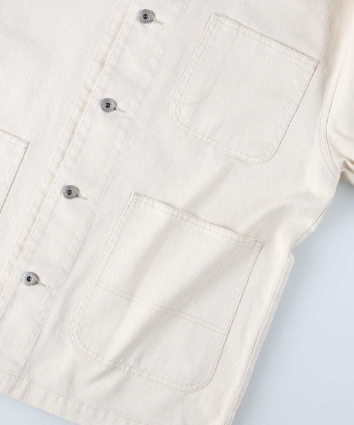 BACK NUMBER（バックナンバー）の「【BACK NUMBER】カバーオール（カバーオール・メンズ・オフホワイト・M/L/XL）」の5枚目の写真