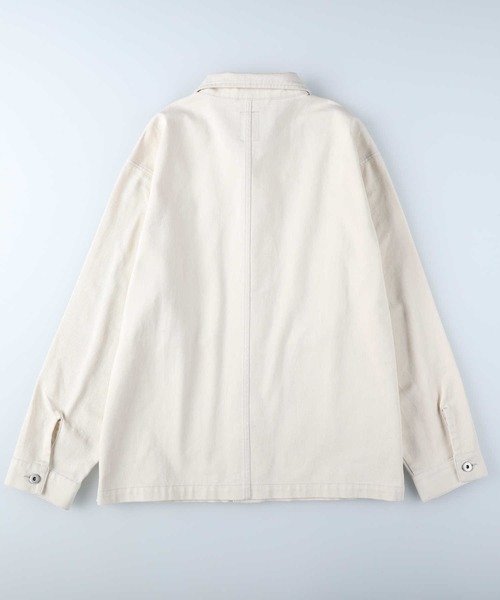 BACK NUMBER（バックナンバー）の「【BACK NUMBER】カバーオール（カバーオール・メンズ・オフホワイト・M/L/XL）」の3枚目の写真