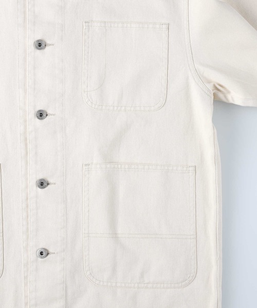 BACK NUMBER（バックナンバー）の「【BACK NUMBER】カバーオール（カバーオール・メンズ・オフホワイト・M/L/XL）」の2枚目の写真