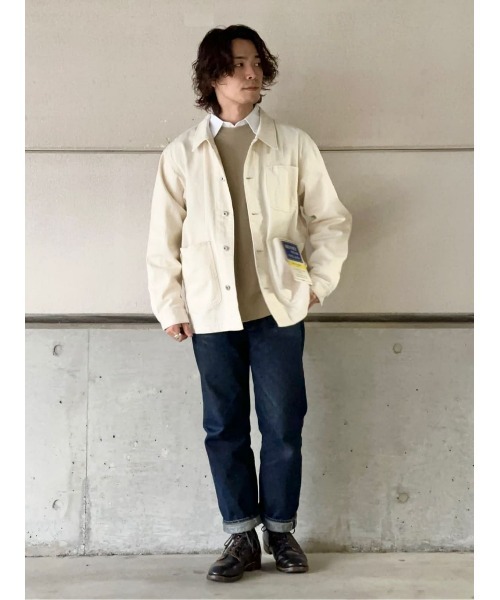 BACK NUMBER（バックナンバー）の「【BACK NUMBER】カバーオール（カバーオール・メンズ・オフホワイト・M/L/XL）」の10枚目の写真