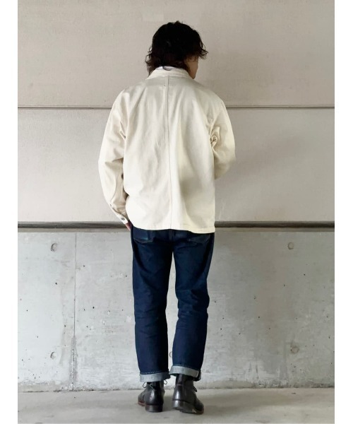 BACK NUMBER（バックナンバー）の「【BACK NUMBER】カバーオール（カバーオール・メンズ・オフホワイト・M/L/XL）」の12枚目の写真